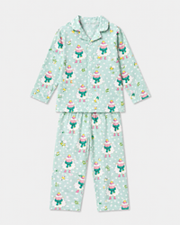 Girl wearing Anaario Snowy Sheep Night Suit
