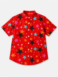 Boy wearing Anaario Star Pop Shirt Set