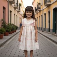 Girl wearing Anaario Starlight Bows Sailor Dress