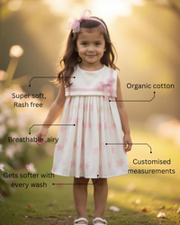 Girl wearing Anaario Starlight Bows Sailor Dress