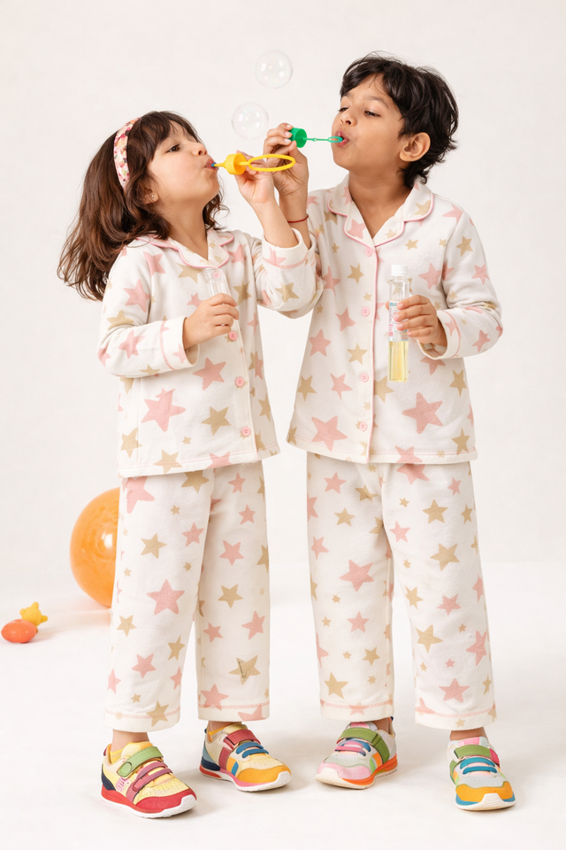 Boy wearing Anaario Starlight Night Suit