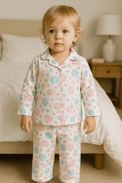 Girl wearing Anaario Starry Dots Pajama Set