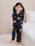 Boy wearing Anaario Starry Night Suit