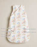 Carousel Bamboo Baby Sleeping Bag features
