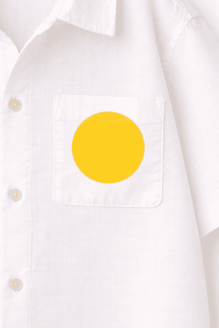 Boy wearing Anaario Sunbeam Dot Pocket Shirt Set