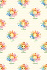 Girl wearing Anaario Sunny Daisies Night Suit
