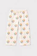 Girl wearing Anaario Sunny Daisies Night Suit