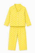 Boy wearing Anaario Sunny Dots Night Suit