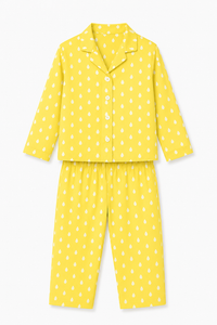 Boy wearing Anaario Sunny Dots Night Suit