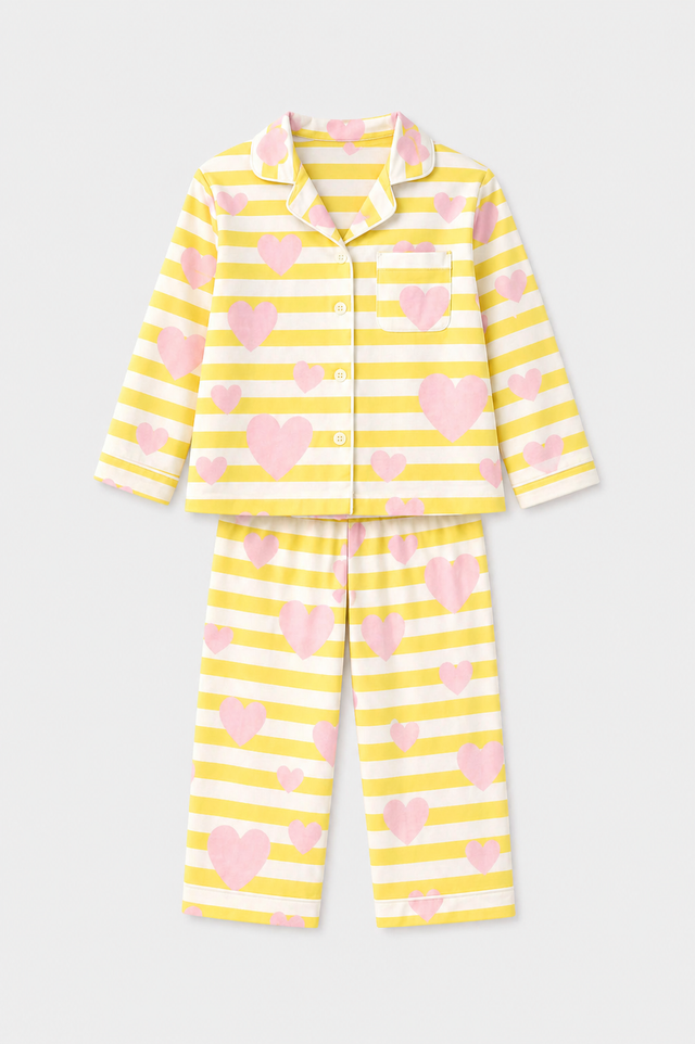 Girl wearing Anaario Sunshine Night Suit