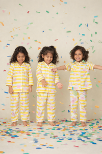 Girl wearing Anaario Sunshine Night Suit