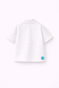 Boy wearing Anaario Sunshine Pop Pocket Shirt Set
