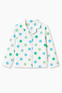 Boy wearing Anaario Teal Blossom Night Suit