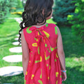 Girl wearing Anaario Terra Dress