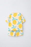 Girl wearing Anaario Bubble-Pop Shorts Set