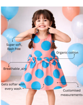 Girl wearing Anaario Bubblegum Pop Dress