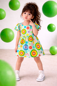 Girl wearing Anaario Candy Pop Dress