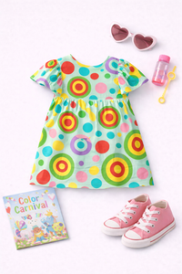 Girl wearing Anaario Candy Pop Dress