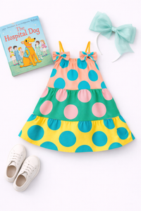Girl wearing Anaario Carnival Pop Dress
