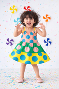 Girl wearing Anaario Carnival Pop Dress