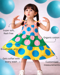 Girl wearing Anaario Carnival Pop Dress