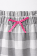 Girl wearing Anaario Cloud-Check Co-ord Set