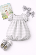 Girl wearing Anaario Gingham Dreams Dress