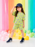 Girl wearing Anaario Hopscotch Shorts Set