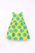 Girl wearing Anaario Lemon Fizz Dress