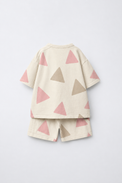 Girl wearing Anaario Meadow Skip Shorts Set