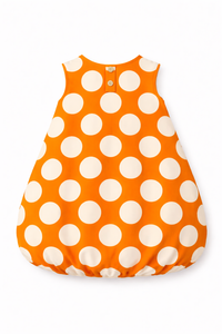 Girl wearing Anaario Orange Creamsicle Dress
