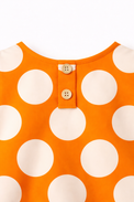 Girl wearing Anaario Orange Creamsicle Dress