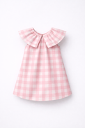 Girl wearing Anaario Peppermint Gingham Dress