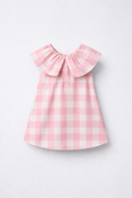 Girl wearing Anaario Peppermint Gingham Dress