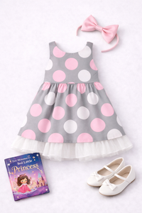 Girl wearing Anaario Pink Sorbet Dress