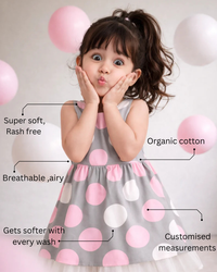 Girl wearing Anaario Pink Sorbet Dress