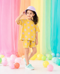 Girl wearing Anaario Playdate Shorts Set