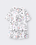 Girl wearing Anaario Ready-Set-Go Shorts Set