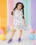 Girl wearing Anaario Ready-Set-Go Shorts Set
