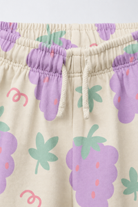 Girl wearing Anaario Sunshine Sprinkle Shorts Set