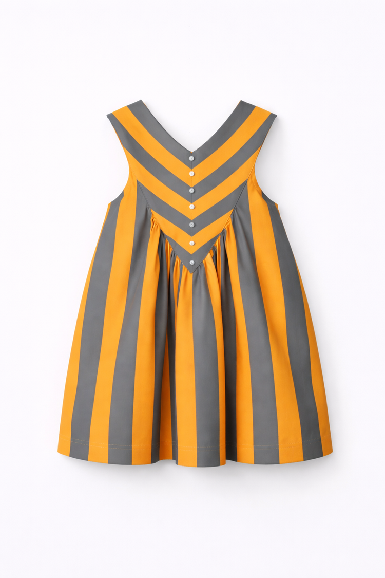 Girl wearing Anaario Tiger Lily Dress