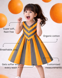 Girl wearing Anaario Tiger Lily Dress