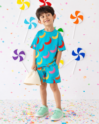 Boy wearing Anaario Top Banana Co-ord Set
