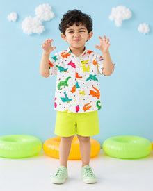 Lime Green Magic Short Set