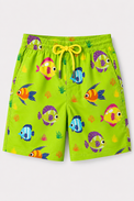 Boy wearing Anaario Tropical Fish Shirt Set