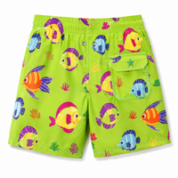 Boy wearing Anaario Tropical Fish Shorts