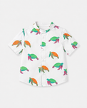 Boy wearing Anaario Turtle Tide Magic Shorts Co-ord Set