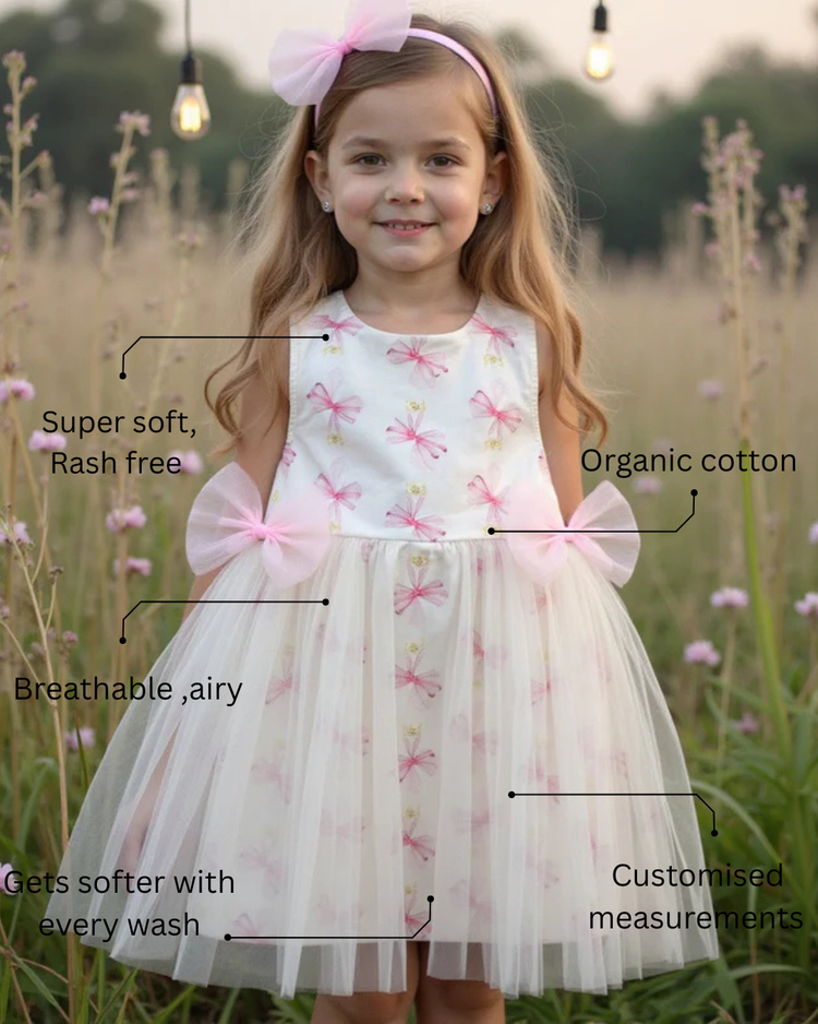 Girl wearing Anaario Twilight Tulle Charm Dress
