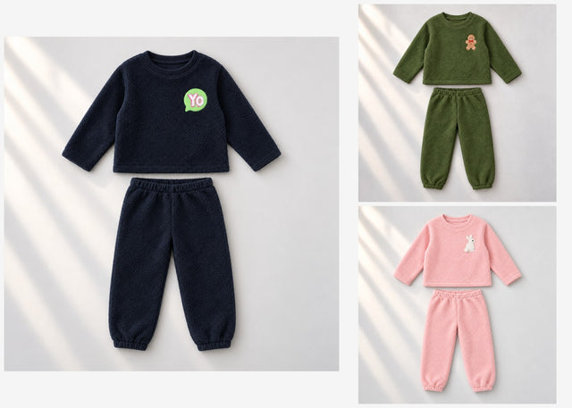 Fleece Set Combo by Anaario – winter cotton fleece