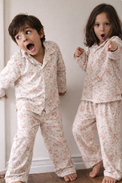 Girl wearing Anaario Vintage Bunny Night Suit